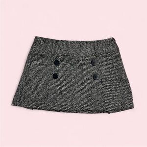 Y2K Tweed Mini Skirt